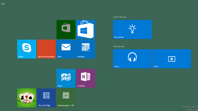 Full Start Screen Windows 10 enable full screen start menu in windows 10
