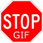 Stop gifs in google plus