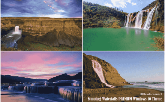 Stunning Waterfalls PREMIUM Windows 10 Theme