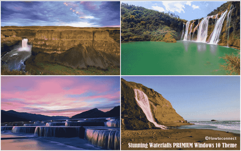 Stunning Waterfalls PREMIUM Windows 10 Theme