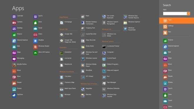 Stylish search in windows 8 stylish search in windows 8