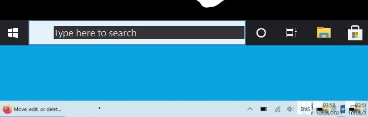 windows 10 task bar issues