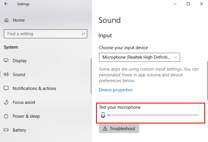 Test microsoft in Windows 10 april update
