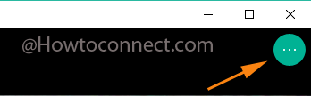 Three dots in the Camera app in Windows 10 (1)