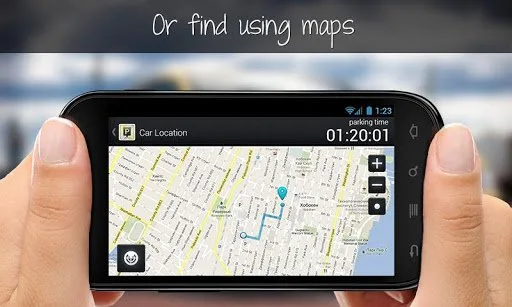 Track Parked Car via Google Maps