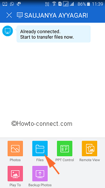 Transfer Large Files Using SHAREit on Windows 10 picture 13