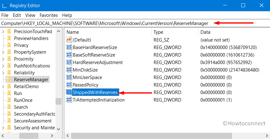 Turn on Reserved Storage in Windows 10 Pic 1