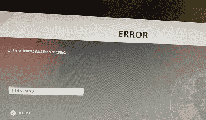 UI Error 32913