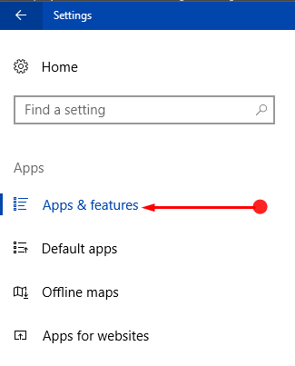 Uninstall Large Space Taking App from Windows 10 Image 1
