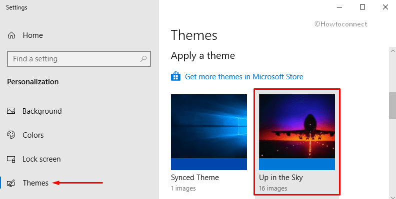 Up in the Sky Theme Image 4