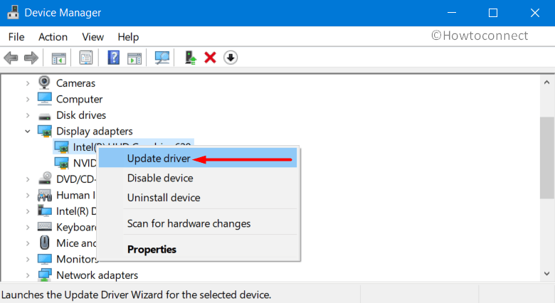 Update Display Driver in Windows 10 Pic 2