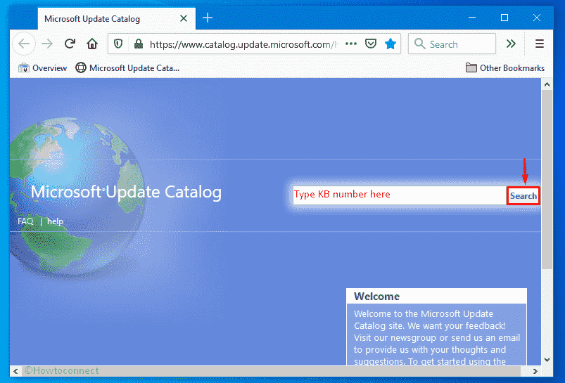 Update KB version manually
