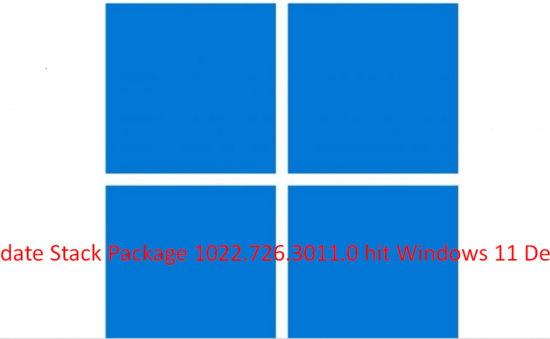 Update Stack Package 1022.726.3011.0
