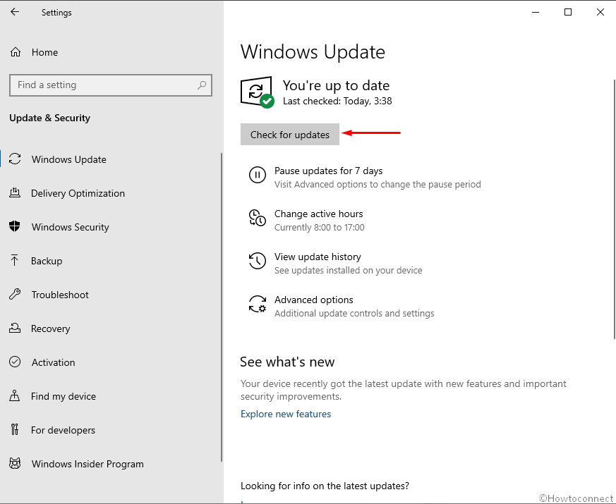 Update Windows 10 by installing all the patches