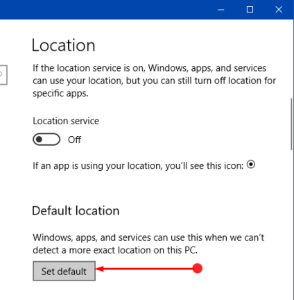 How to Use Apps Without Letting Access Location Services in Windows 10