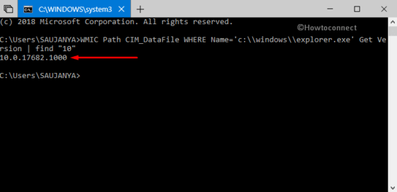 How to Find Build Number in Windows 10 April 2018 Update 1803