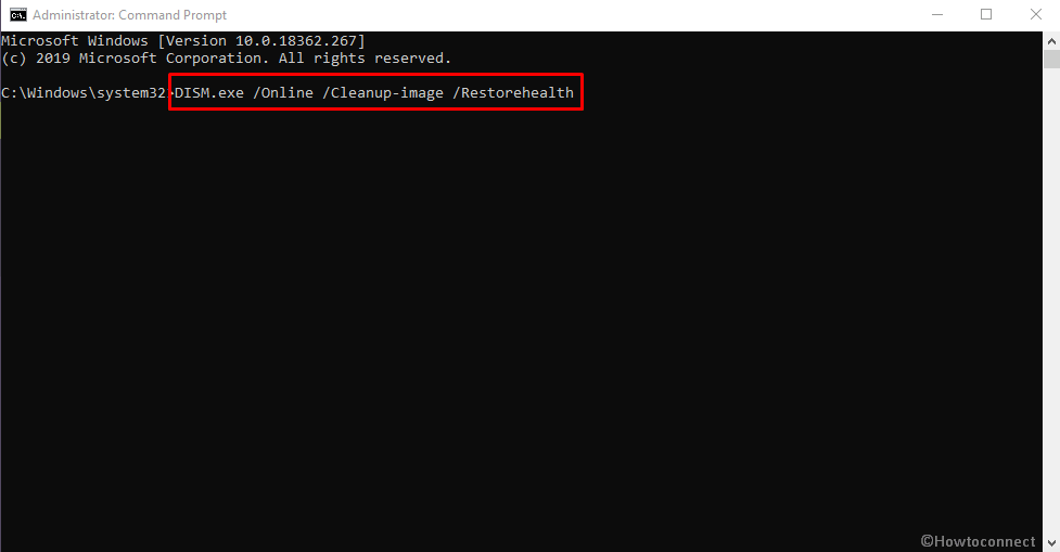 Use Deployment Image Servicing and Management (DISM) tool