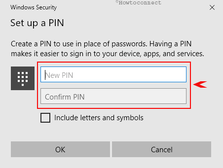 Use PIN to log in your account in Windows 10 image 2