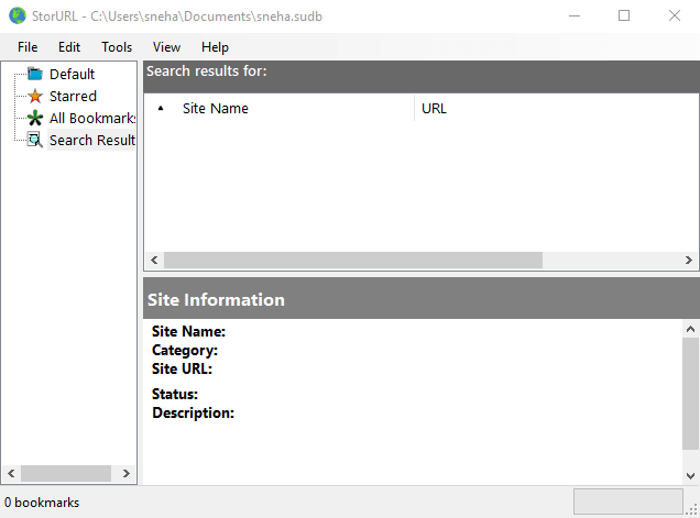 Use StorURL To Manage Bookmarks on Multiple Browsers pic 1