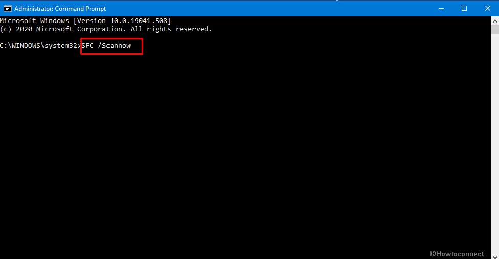 Use System File checker to fix 0x0000007E The Specified module could not be found PowerMgr.exe error