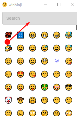 Use WinMoji and Access Emoji Instantly in Windows image 2