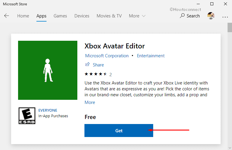 Use Xbox Avatar Editor in Windows 11/10 Pic 2