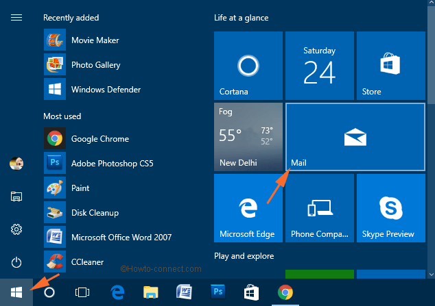 Use Your Own Mail App Background Color in Windows 10  image 7