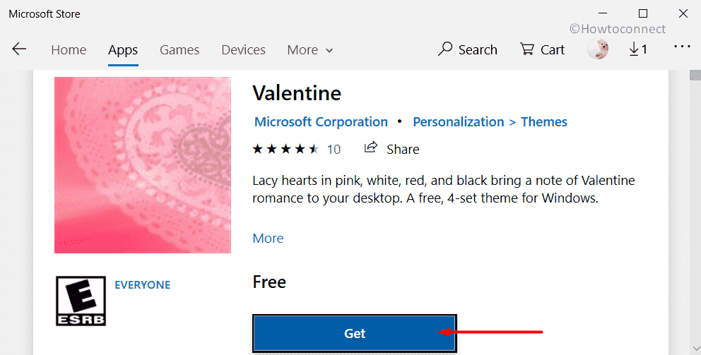 Valentine Windows 10 Theme Image 2
