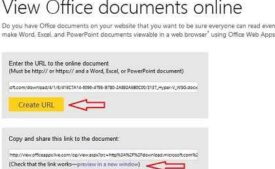 View office files in browser