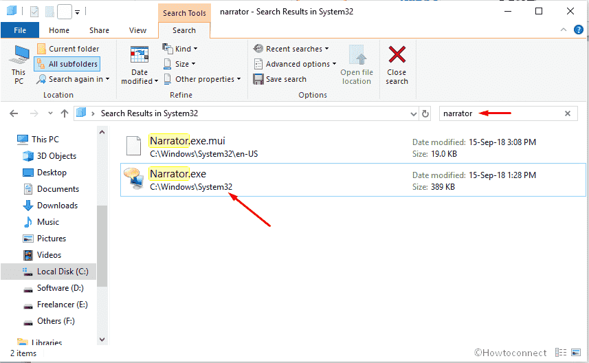 Ways to Open Narrator in Windows 10 image 13
