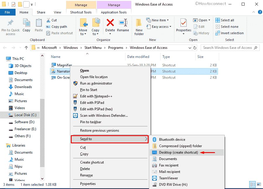 Ways to Open Narrator in Windows 10 image 14