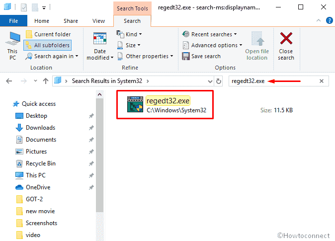 Ways to open Registry Editor in Windows 10 Image 6
