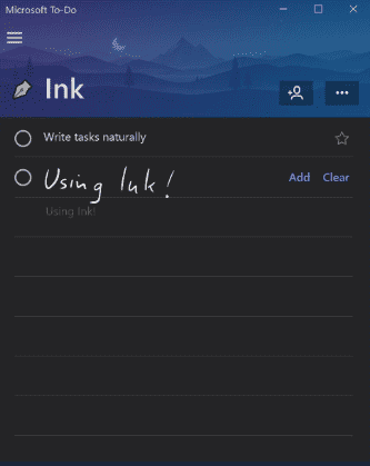 Windows 10 1903 Changes Improvement, and Features ink