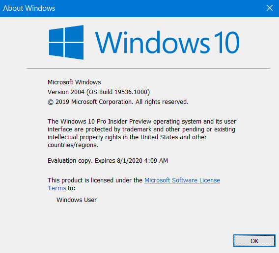 Windows 10 2004 System Requirements [x64, x86] Pic 1