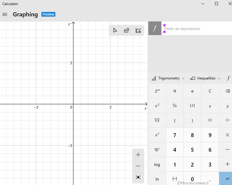 Windows 10 2009 20H2 Graphing Mode in Calculator