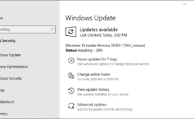 Windows 10 Build 18361