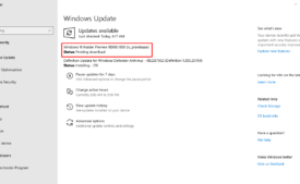 Windows 10 Build 18908 20H1