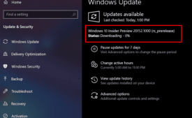 Windows 10 Build 20152 Came Out to Dev Channel Branch