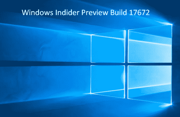 Windows 10 Insider Preview Build 17672 RedStone 5 Details