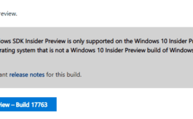 Windows 10 SDK Preview Build 17763