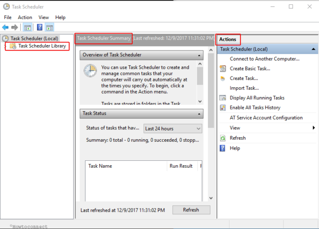 Windows 10 Task Scheduler Access, Functions, Operation, Summary