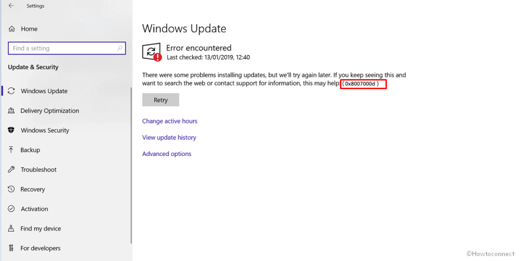 Fix Windows 10 Update Error 0x8007000d Simple Ways