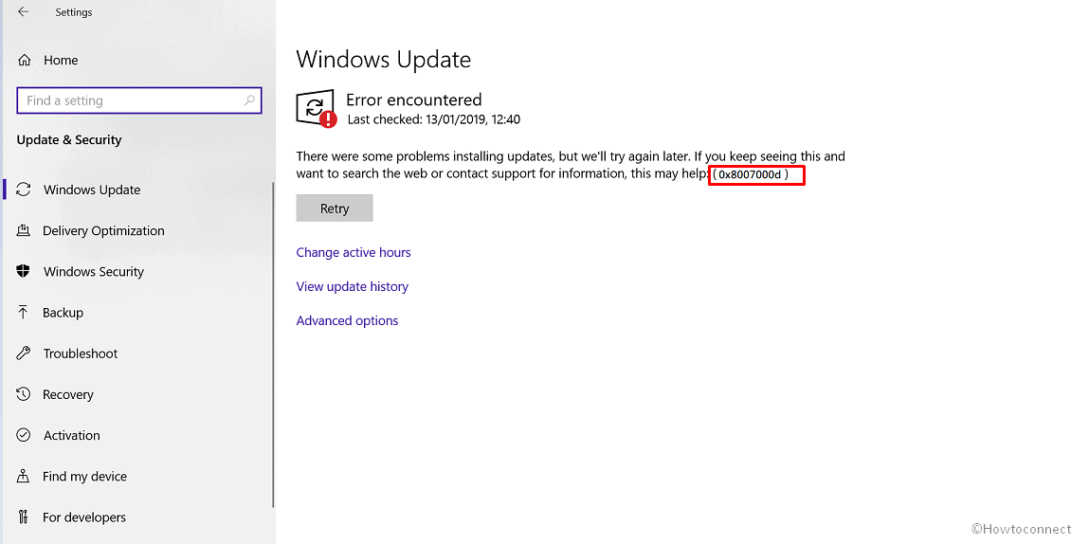 Fix Windows 11/10 Update Error 0x8007000d [Simple ways]