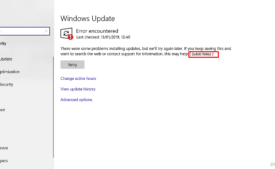 Windows 11/10 Update Error 0x8007000d
