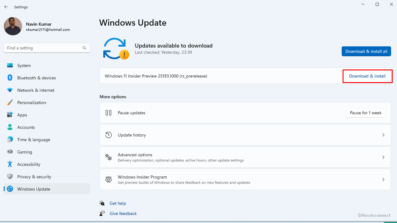 Windows 11 Build 25193.1000