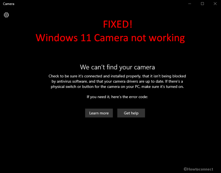 How to Fix Windows 11 Camera not working (Solved!)