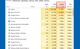 Windows 11 disk usage 100%
