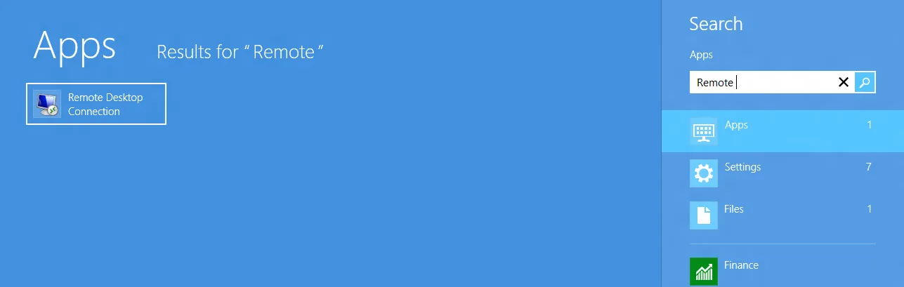 windows 8 metro search windows