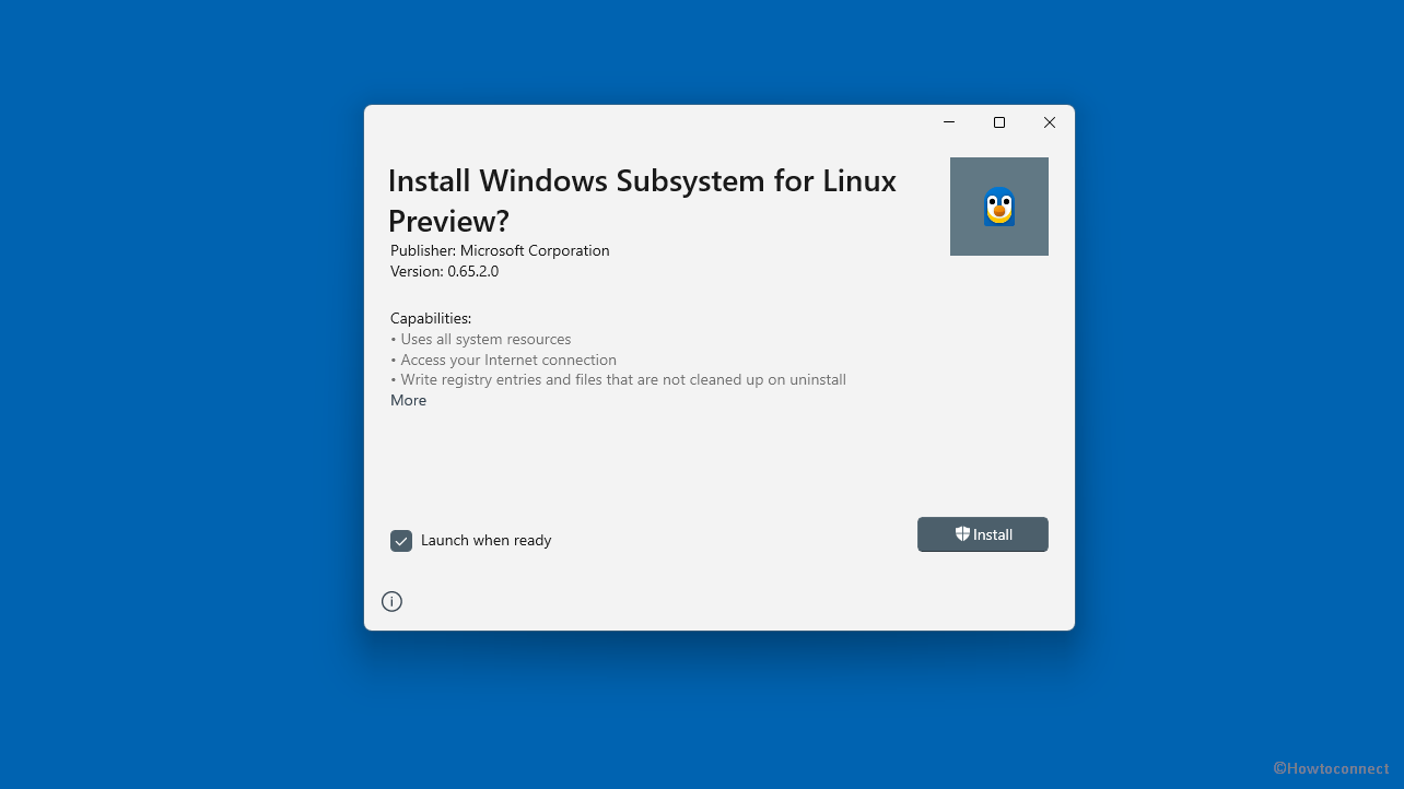 Windows Subsystem for Linux 0.65.2