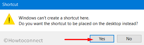 Windows can't create shortcut error Pic 3